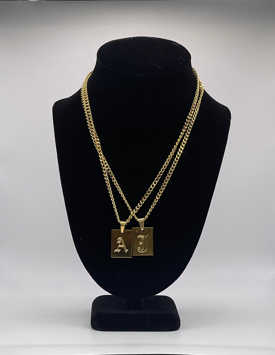 Initial Gold Necklace